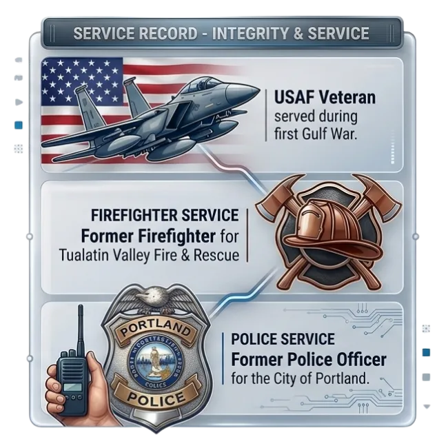 Bryant Georgen — USAF Veteran, Firefighter, Police Officer, POS Expert
